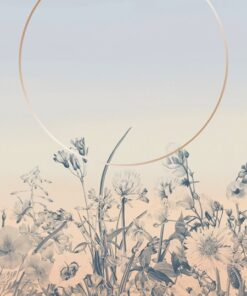 Fototapeta Kruh nad květinami