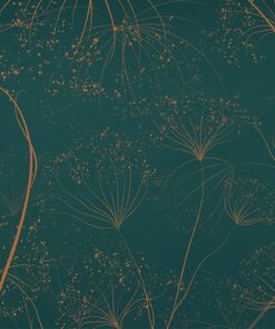 Fototapeta Kopra na zeleném pozadí