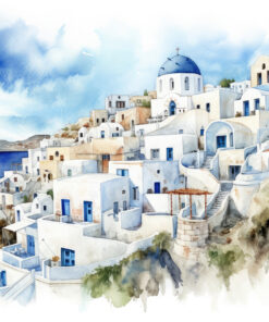 Fototapeta Idylické Řecko