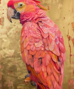 Fototapeta Růžová papouščí záře