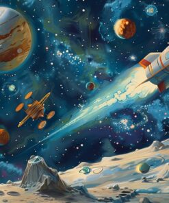 Fototapeta Vesmírná cesta