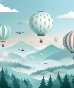 Fototapeta Balónová obloha