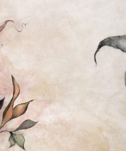 Fototapeta Jemnost rostlin v akvarelu