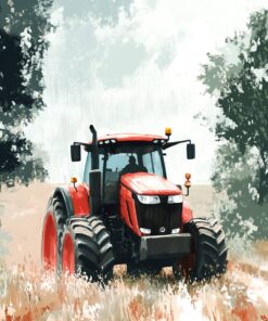 Fototapeta Rudý hrdina pole