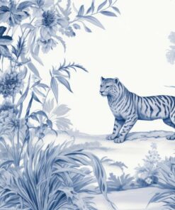 Fototapeta Modrá džungle