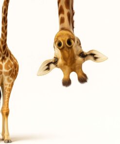 Fototapeta Podivná žirafa