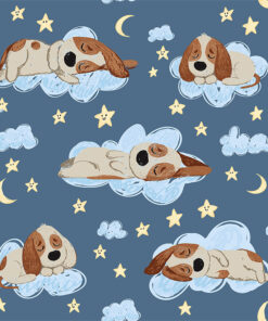 Fototapeta Spící psi