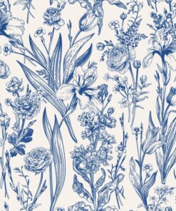 Fototapeta Modré květy