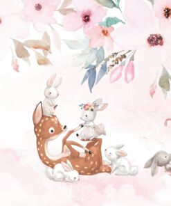 Fototapeta Růžový koutek přátelství