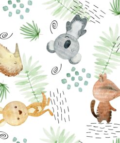 Fototapeta Lesní roztomilé z protinožců