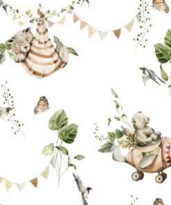 Fototapeta Zelený koutek medvídka