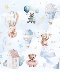 Fototapeta Hvězdná země plyšového medvídka