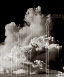 Fototapeta Mraky prolomené uměním