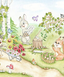 Fototapeta Šťastný les