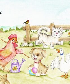 Fototapeta Farma plná radosti