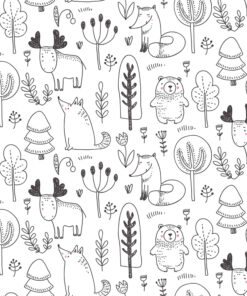 Fototapeta Lesní mazlení