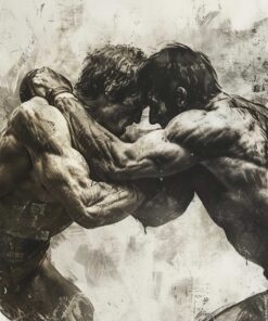 Fototapeta V objetí boje