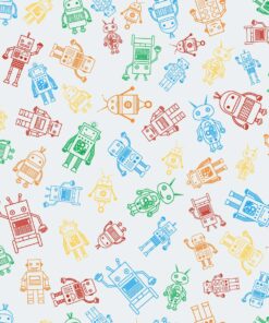 Fototapeta Barevní roboti