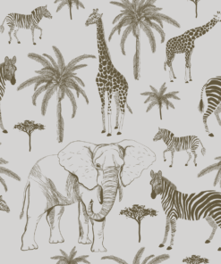 Fototapeta Safari v palmách