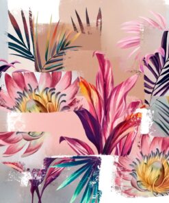 Fototapeta Květinová mozaika