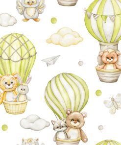 Fototapeta Balónková dobrodružství malých přátel