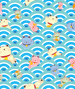 Fototapeta Maneki Neko