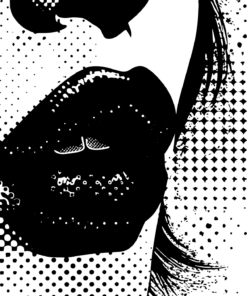 Fototapeta Pop-artové rty