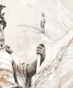 Fototapeta Poseidon v mramoru