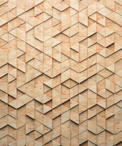 Fototapeta Dřevěná geometrie 3D