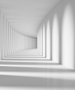 Fototapeta Dlouhá chodba 3D