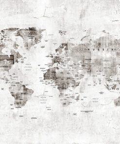 Fototapeta Průmyslová mapa světa