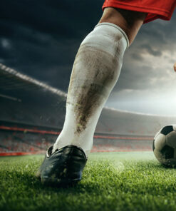 Fototapeta Fotbal na stadionu