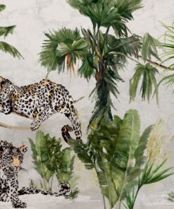 Fototapeta Tropická leopardí oáza