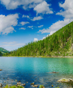 Fototapeta Hora Smaragdové jezero
